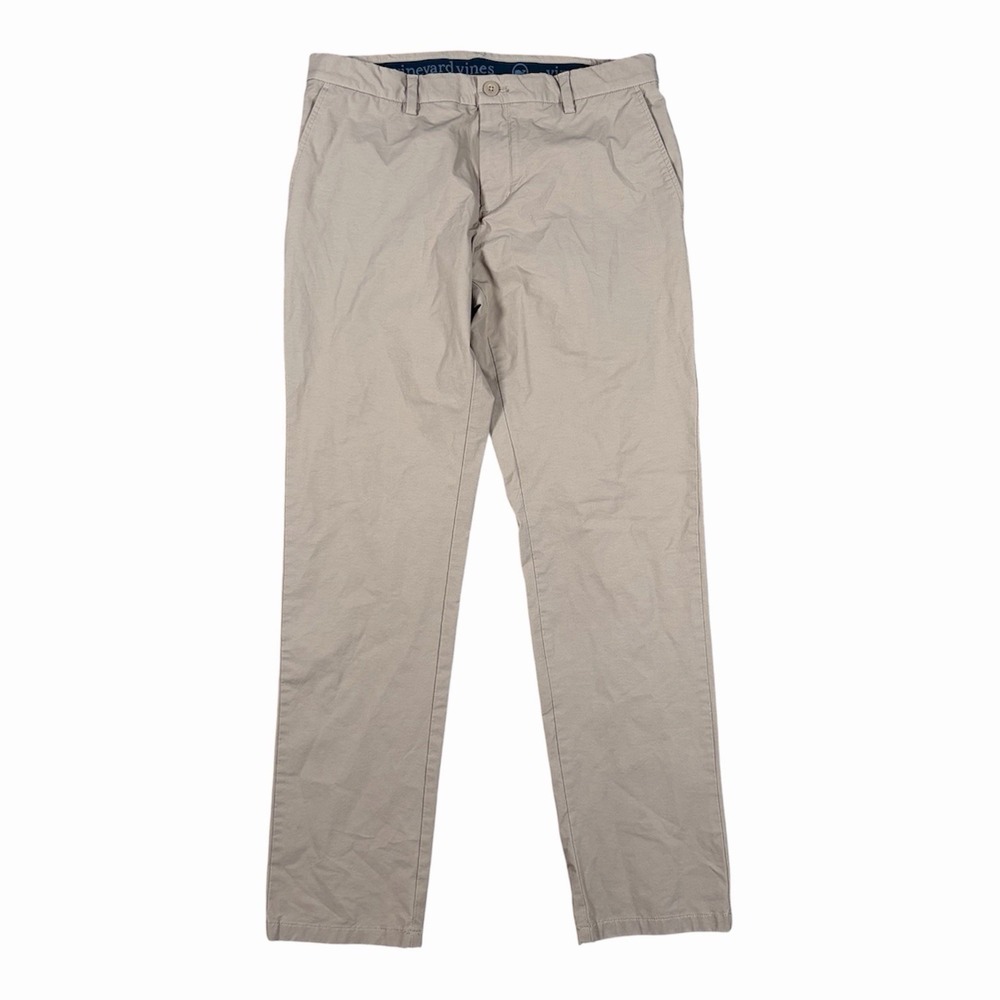 Vineyard Vines Pant Mens 33x32(31) OTG On-The-Go Chino Straight Stretch Casual